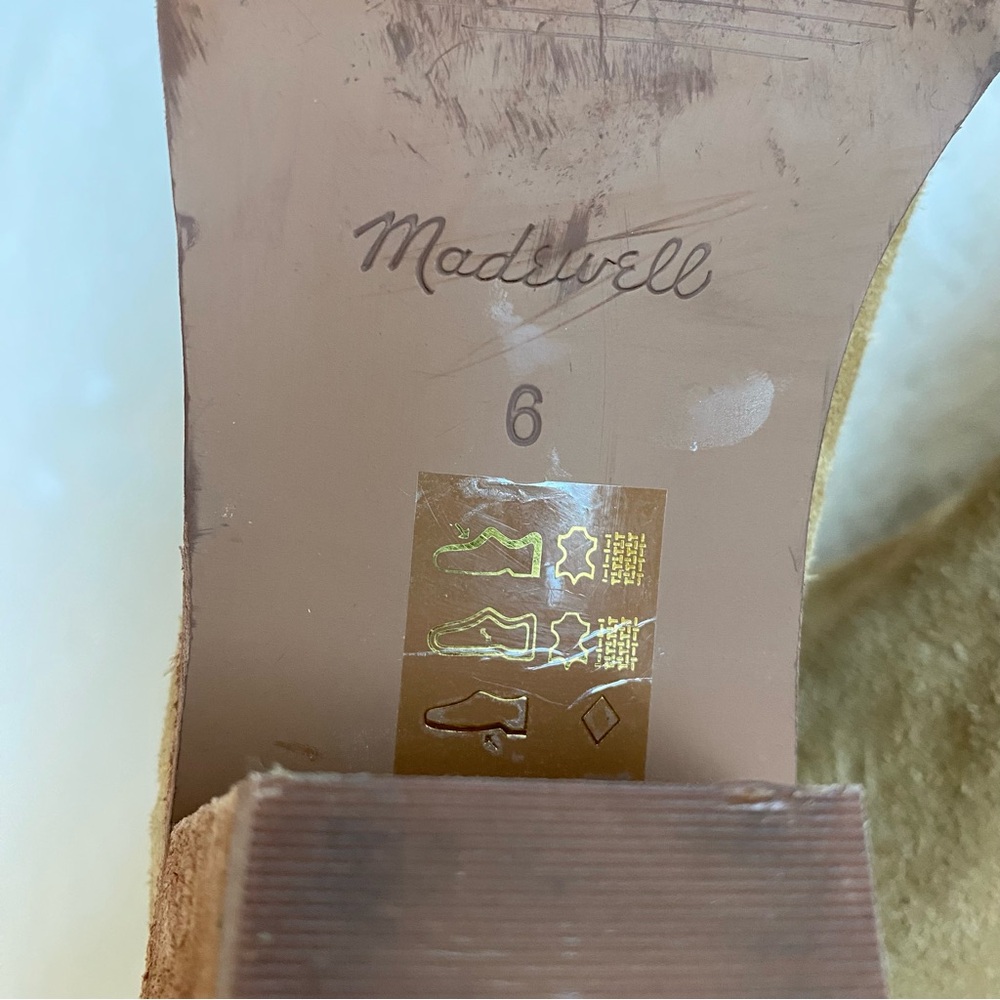 Madewell The Watkin Tan Suede Ankle Boots | 6 - Picture 11 of 12